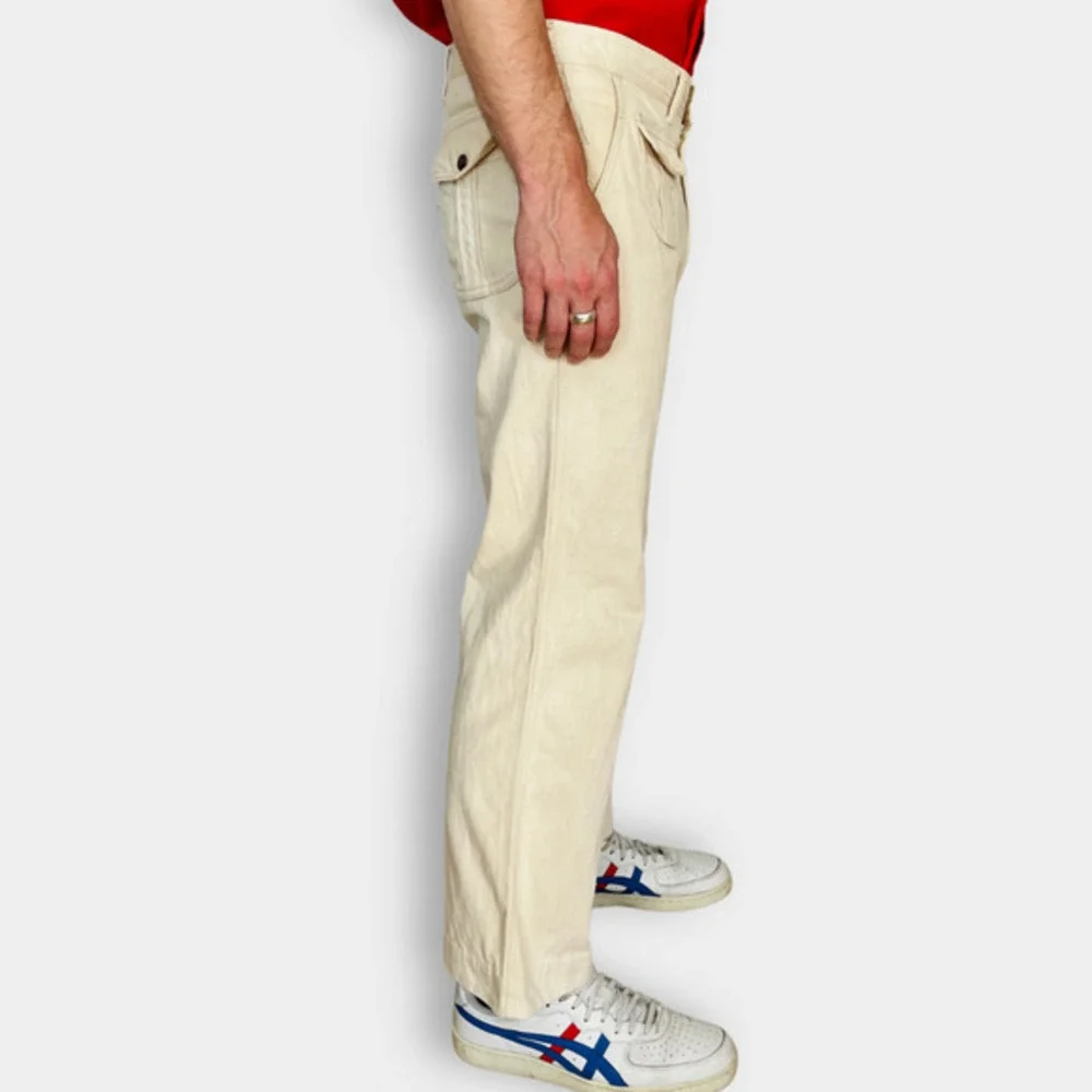 70s Levi’s White Tab Cream Pants‎
